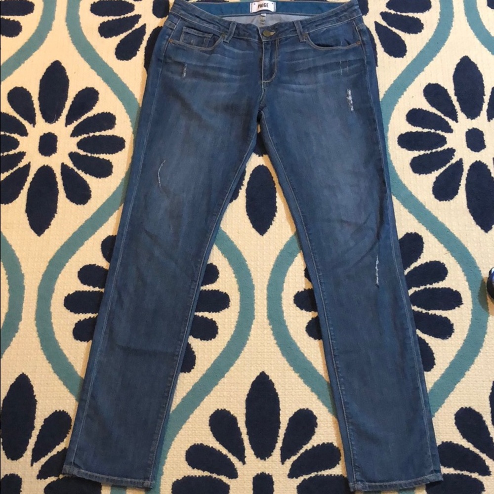 PAIGE skinny jeans! (Listed size 28 but fit 29/30) - Picture 4 of 7